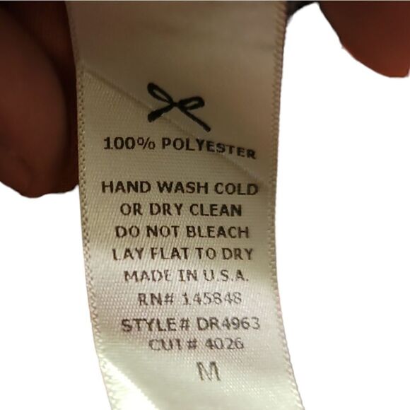 Everly Pink and Blue Striped Dress Size M - Picture 5 of 7